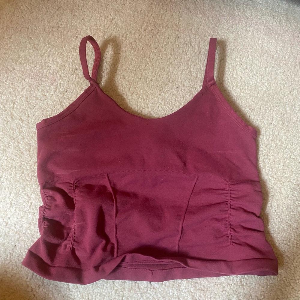 Fp movement burgundy tank top